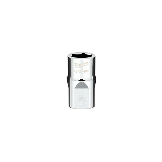 1/2 In. Drive 9/16 In. Sae 6-Point Socket With Four Flat™ Sides-Milwaukee-45-34-9101-3678