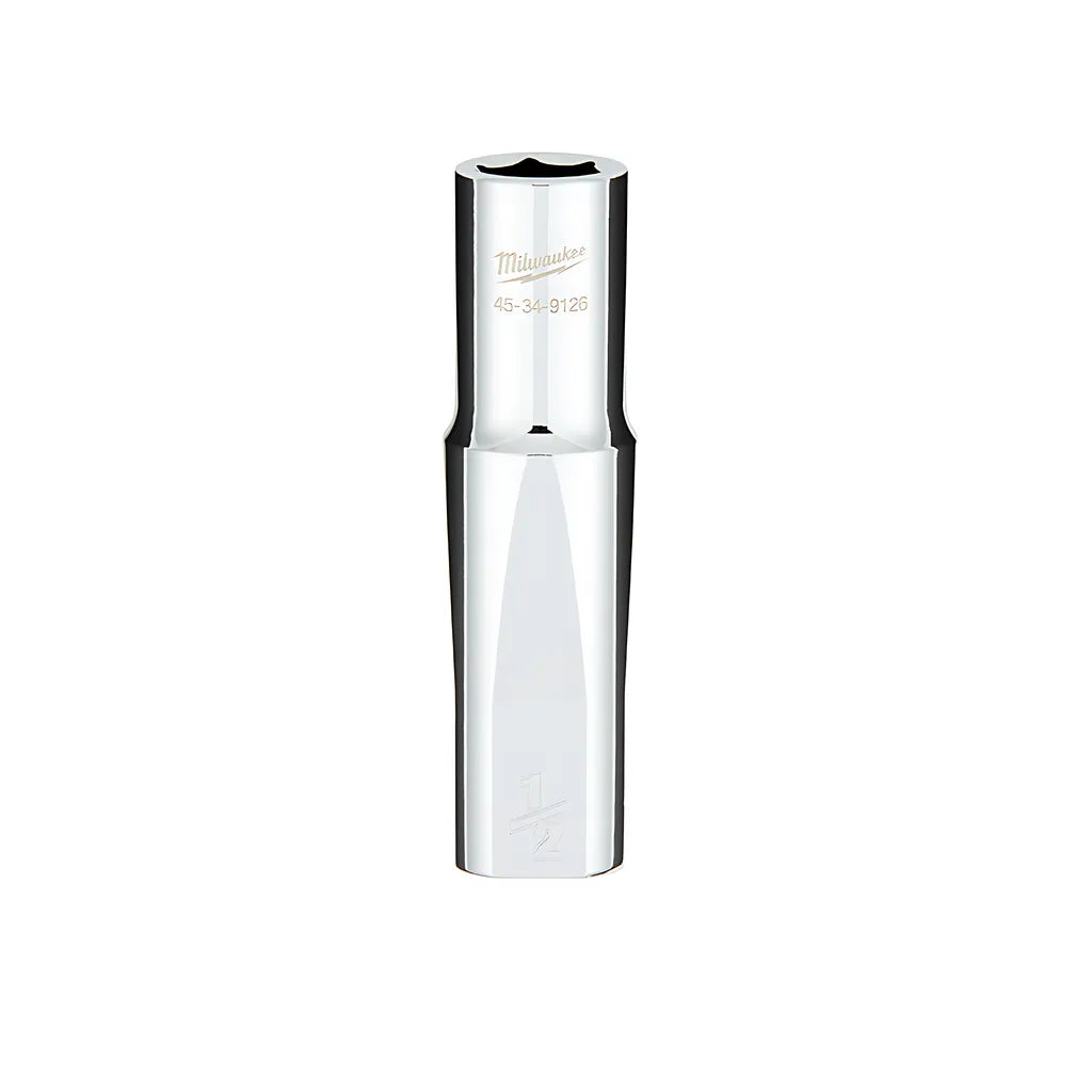 1/2 In. Drive 1/2 In. Sae 6-Point Deep Socket With Four Flat Sides-Milwaukee-45-34-9126-3635