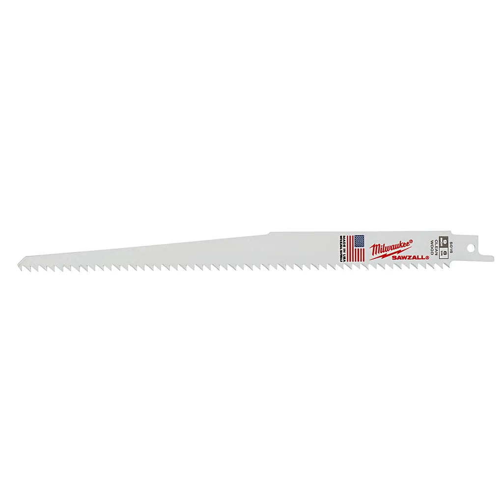 9 In. 6 Tpi Fleam Ground Sawzall® Blades 5Pk-Milwaukee-48-00-5016-7001