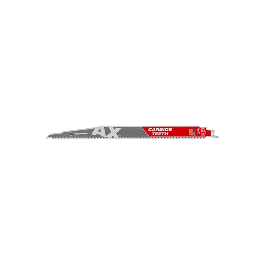 The Ax™ With Carbide Teeth Sawzall™ Blade 12 In. 5T-Milwaukee-48-00-5227-11933
