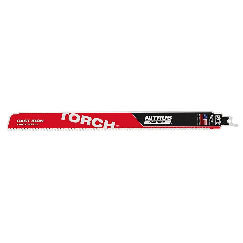 12" 7Tpi The Torch For Cast Iron With Nitrus Carbide 1Pk-Milwaukee-48-00-5263-4515