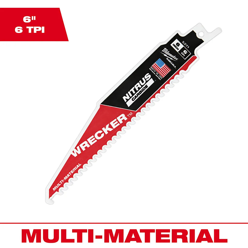 6 The Wrecker With Nitrus Carbide 1Pk-Milwaukee-48-00-5271-6604