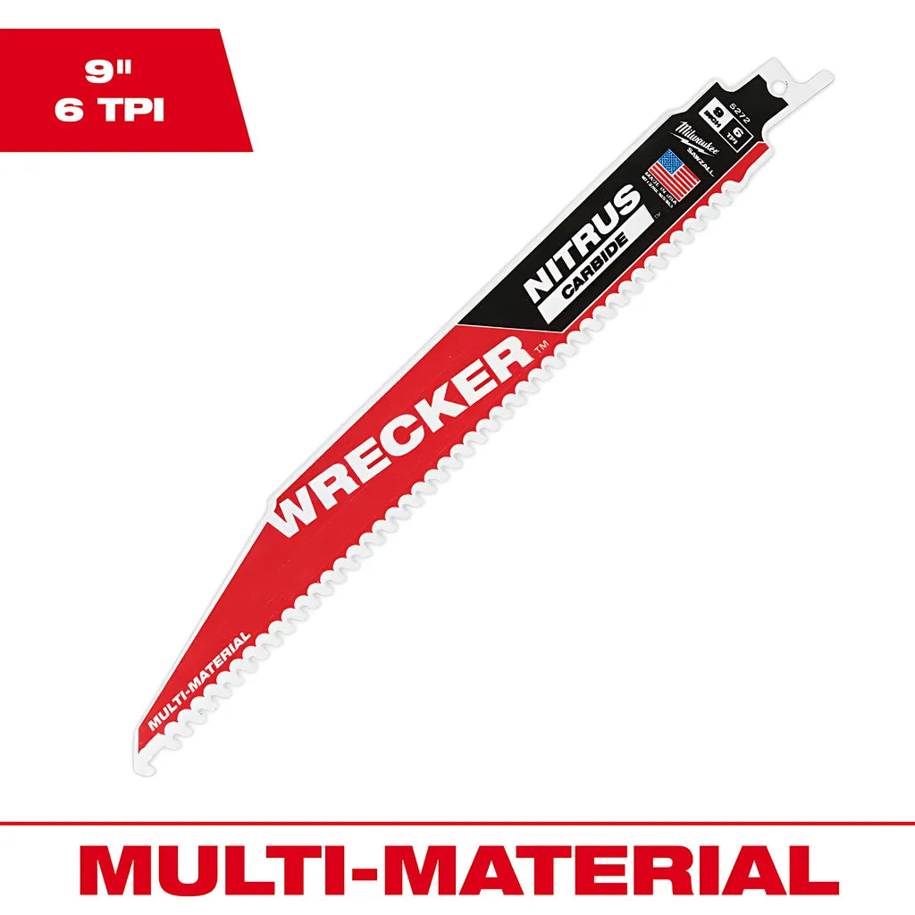 9" The Wrecker With Nitrus Carbide 1Pk-Milwaukee-48-00-5272-7064