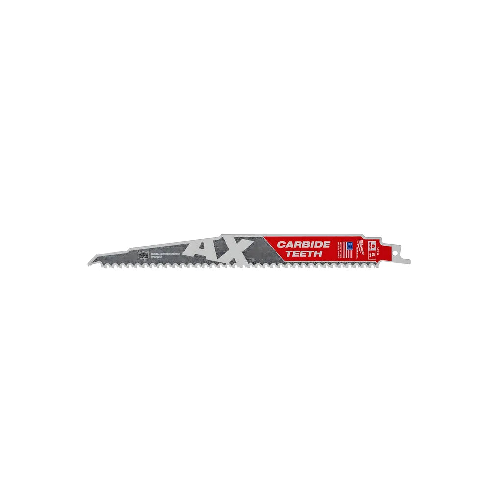 9 In. 5 Tpi The Ax Carbide Teeth Sawzall® Blades 5Pk-Milwaukee-48-00-5526-6994