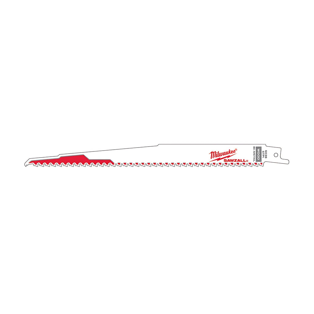 9 In. 5 Tpi Sawzall® Blade-Bulk 25-Milwaukee-48-01-2036-6991