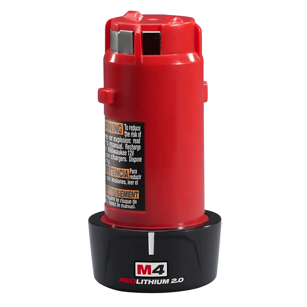 M4 2.0Ah Battery Pack-Milwaukee-48-11-2001-10001