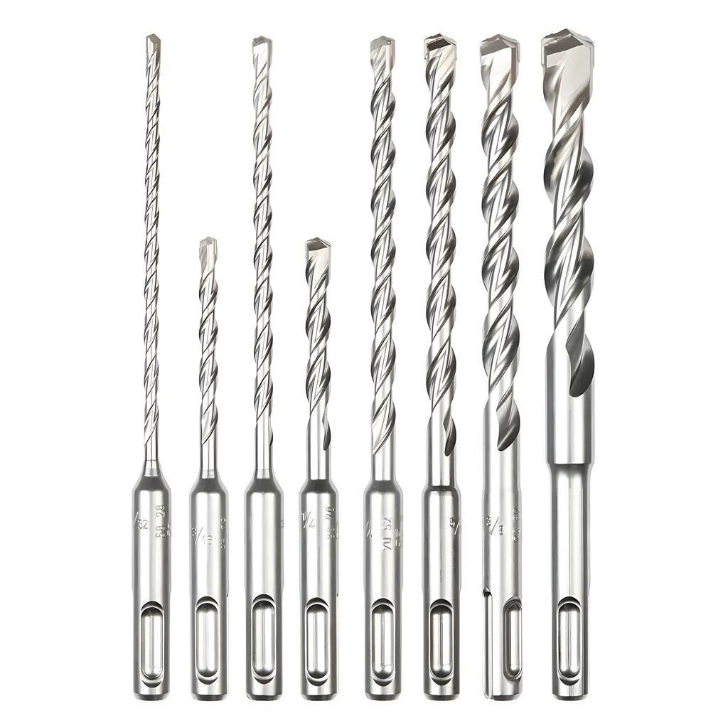 8Pc. Sds Plus M/2 2-Cutter Drill Bit Kit-Milwaukee-48-20-7673-6958