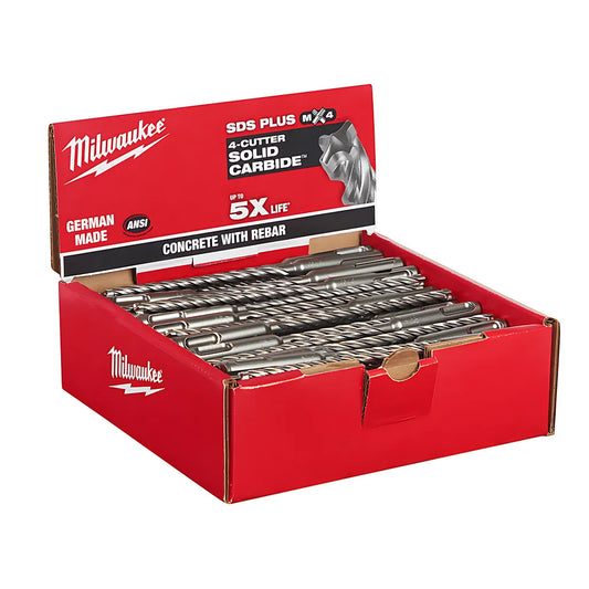 Sds-Plus 4Ct Mx4™ 3/16 In. X 4 In. X 6 In.-Milwaukee-48-20-7990-10832