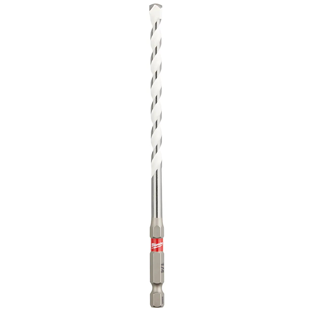 1/4" X 4" X 6" Shockwave Impact Duty Carbide Multi-Material Drill Bit-Milwaukee-48-20-8886-3966