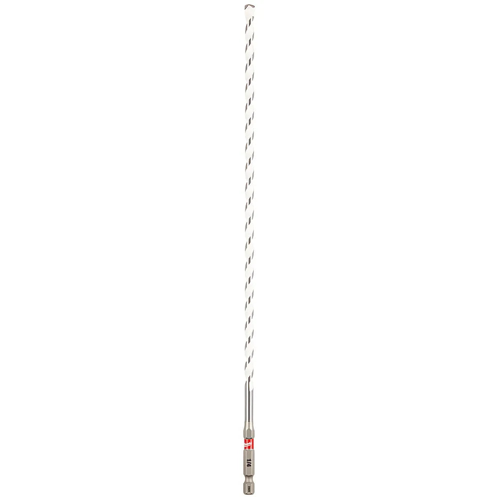 1/4" X 10" X 12" Shockwave Impact Duty Carbide Multi-Material Drill Bit-Milwaukee-48-20-8887-3956