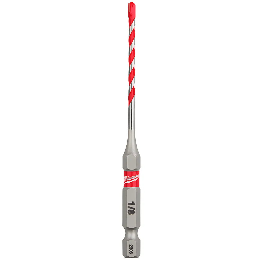 1/8" X 2" X 3-1/2" Shockwave Impact Duty Carbide Hammer Drill Bit-Milwaukee-48-20-9000-3994