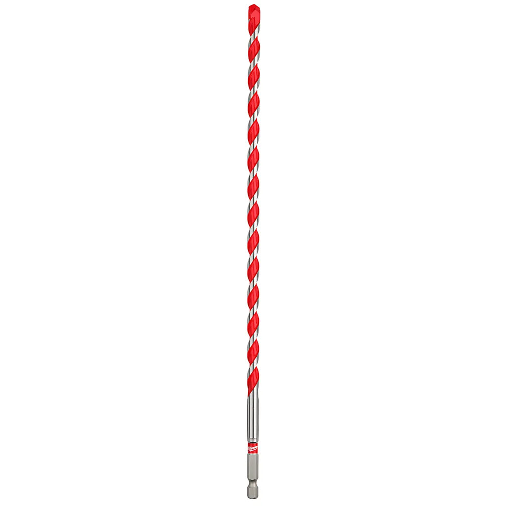 5/16" X 10" X 12" Shockwave Impact Duty Carbide Hammer Drill Bit-Milwaukee-48-20-9017-6292