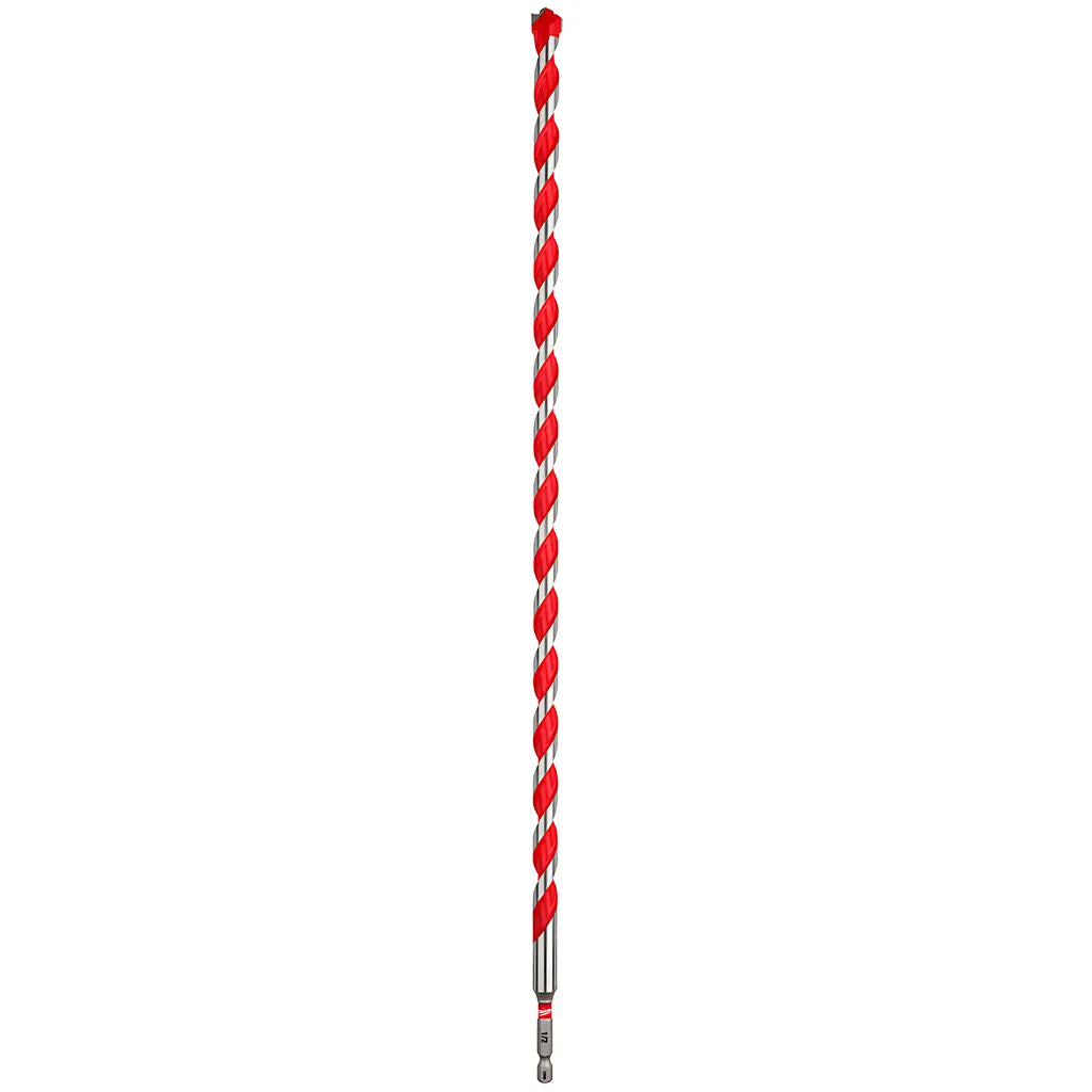 1/2" X 16" X 18" Shockwave Impact Duty Carbide Hammer Drill Bit With Power Tip-Milwaukee-48-20-9032-3792