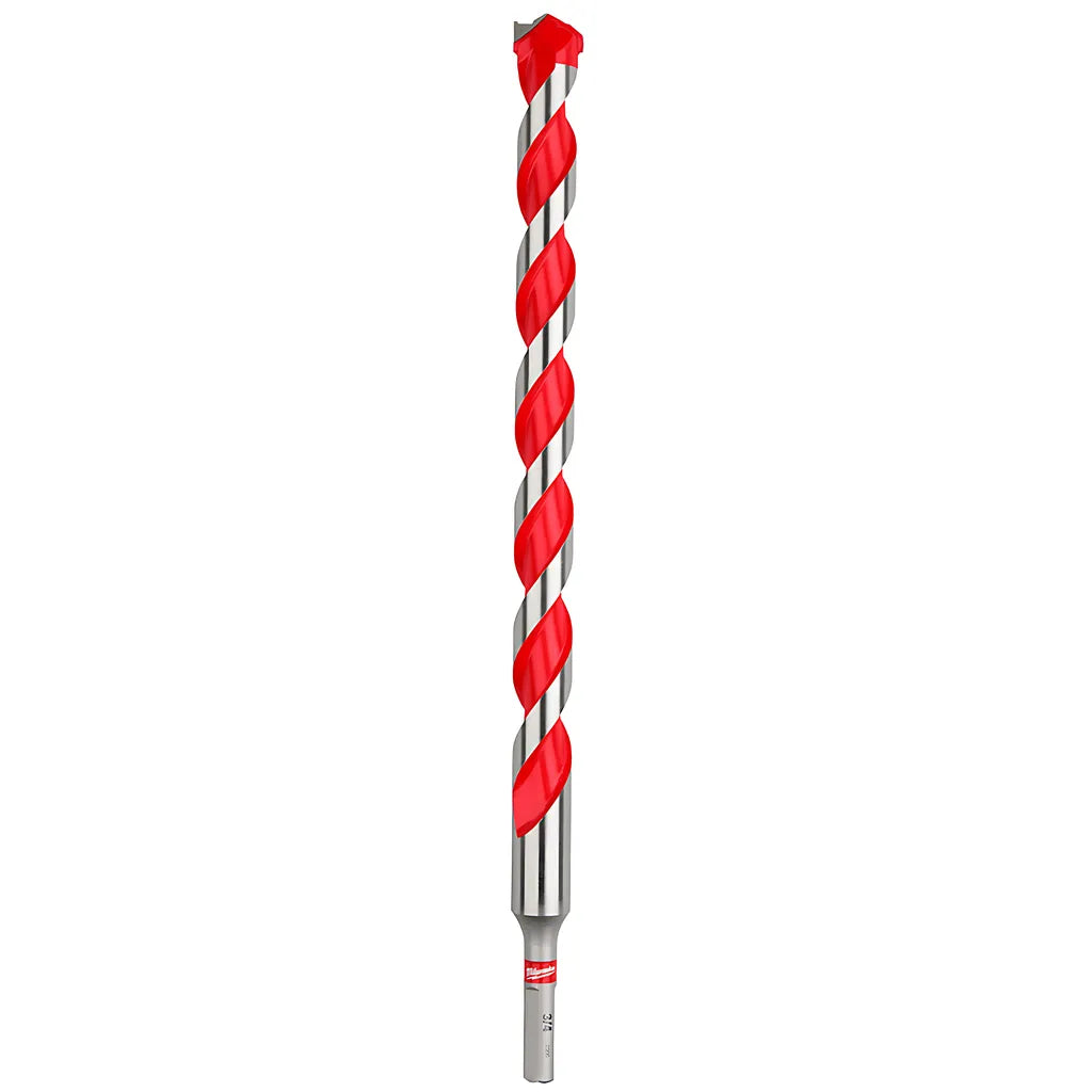 3/4" X 10" X 12" Carbide Hammer Drill Bit With Power Tip-Milwaukee-48-20-9046-5612