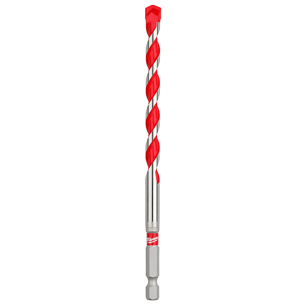 5/16" X 4" X 6" Shockwave Impact Duty Carbide Hammer Drill Bits - Bulk 25 Pk-Milwaukee-48-20-9116-6296