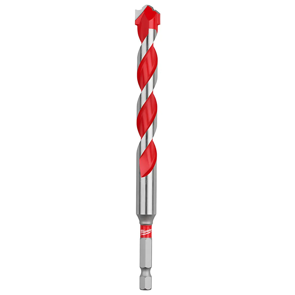1/2" X 4" X 6" Shockwave Impact Duty Carbide Hammer Drill Bits With Power Tip - Bulk 25 Pk-Milwaukee-48-20-9130-3794