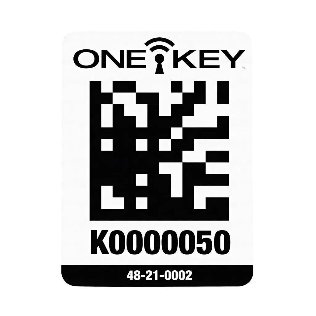 One-Key Asset Id Tag-Large Plastic Surface-Milwaukee-48-21-0002-10247