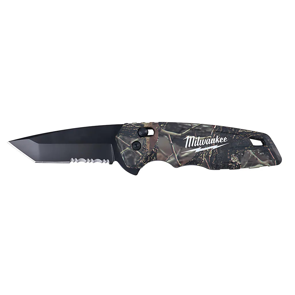 Fastback Camo Spring Assisted Folding Knife-Milwaukee-48-22-1535-7934