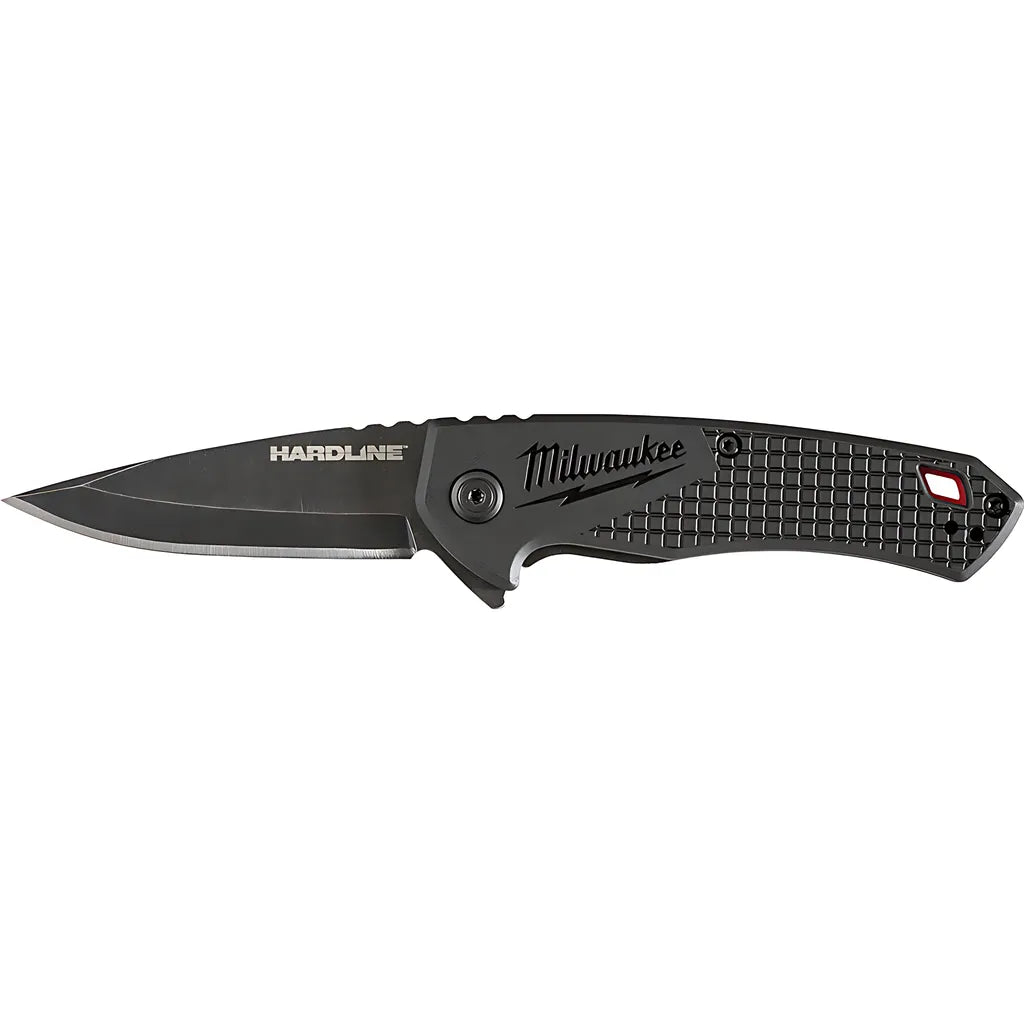 2.5 In. Hardline Smooth Drop Point Blade Pocket Knife-Milwaukee-48-22-1997-5094