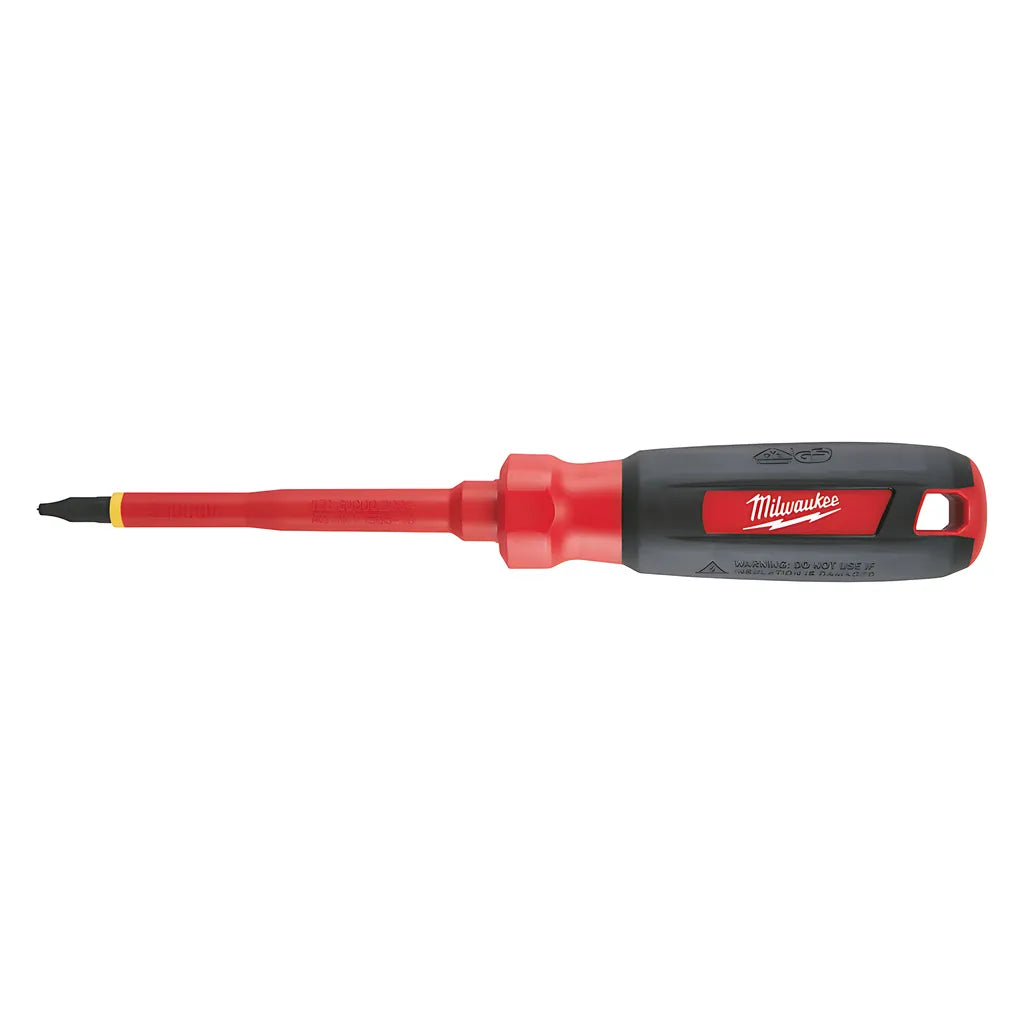 #1 Ecx 4 In. 1000V Insulated Screwdriver-Milwaukee-48-22-2241-3477