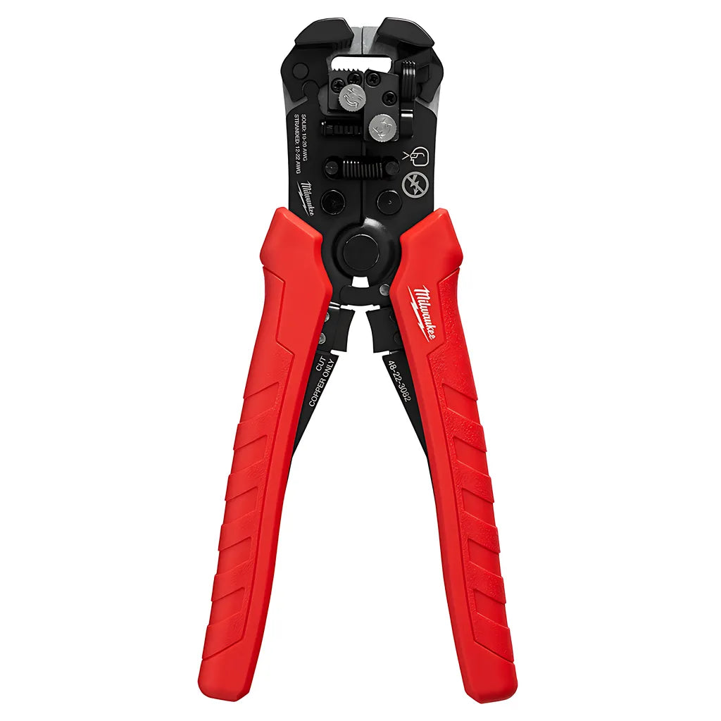 Self-Adjusting Wire Stripper & Cutter-Milwaukee-48-22-3082-10893