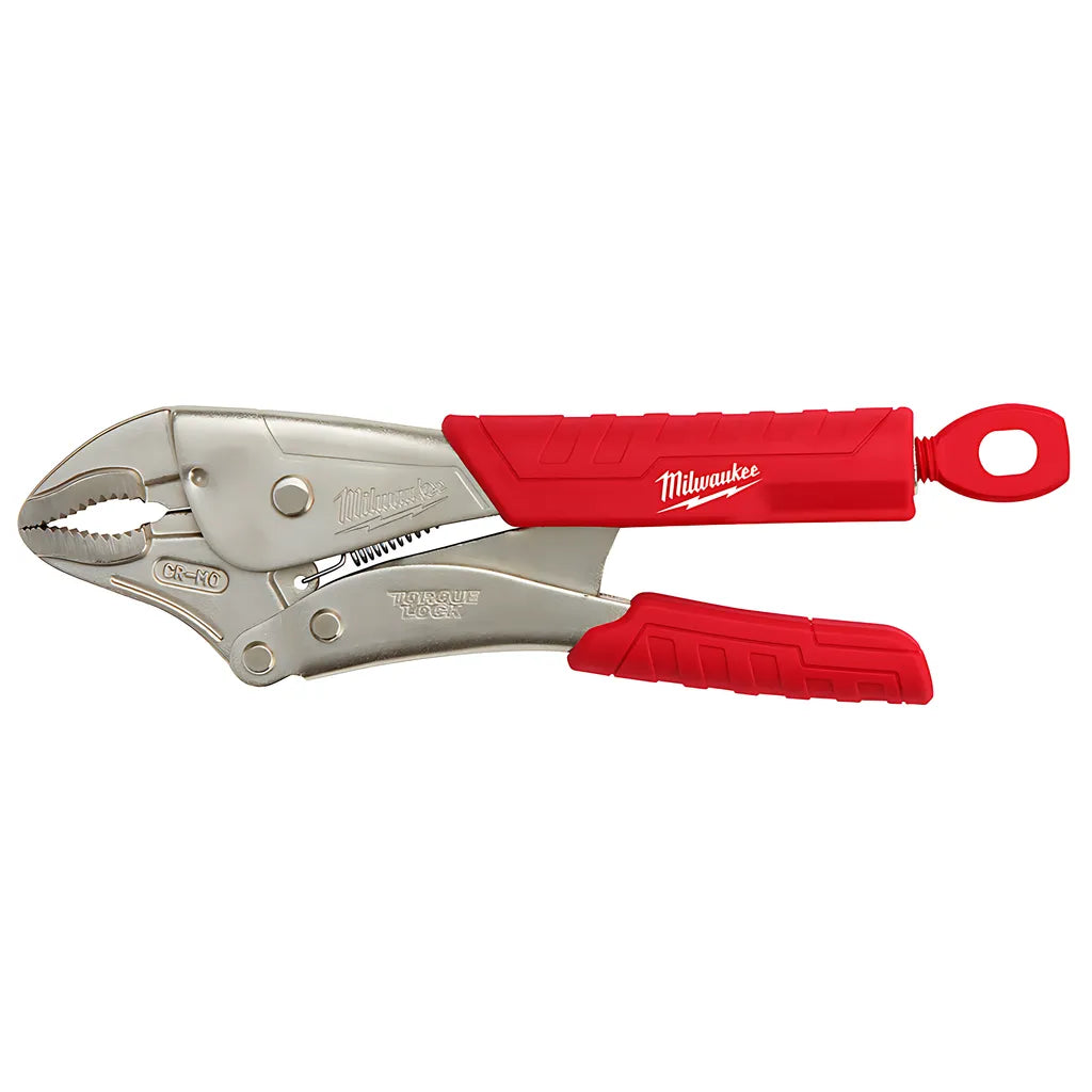 10 In. Torque Lock Curved Jaw Locking Pliers With Grip-Milwaukee-48-22-3410-4036