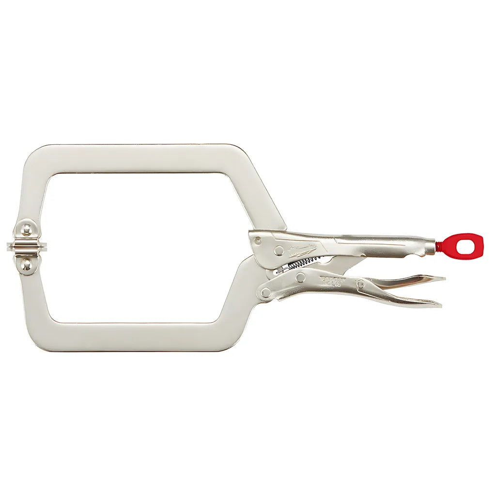 9 In. Locking Clamp With Swivel Jaws-Milwaukee-48-22-3523-7016