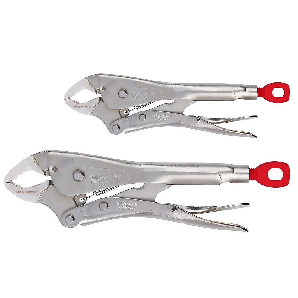 2 Pc 7 In. & 10 In. Maxbite Torque Lock Locking Pliers Set-Milwaukee-48-22-3702-5066