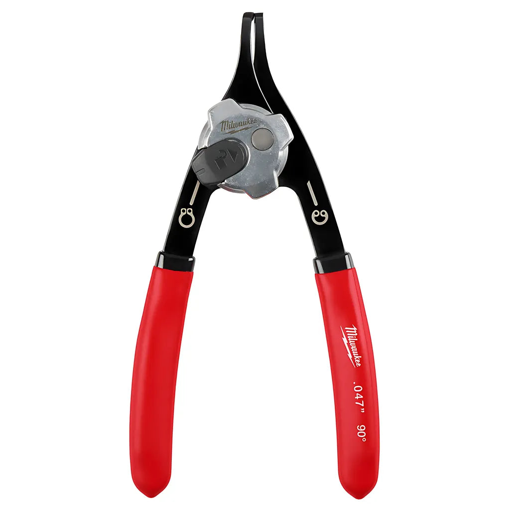 .047" Convertible Snap Ring Pliers - 90°-Milwaukee-48-22-6535-3532
