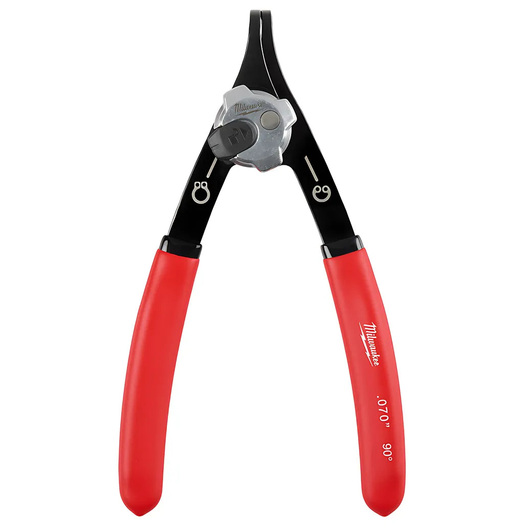 .070" Convertible Snap Ring Pliers - 90°-Milwaukee-48-22-6538-3535