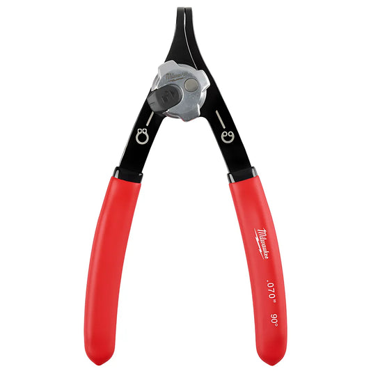 .070" Convertible Snap Ring Pliers - 90°-Milwaukee-48-22-6538-3535