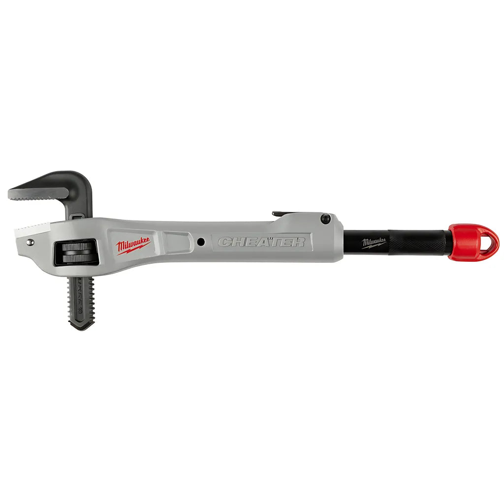 Cheater Aluminum Offset Adaptable Pipe Wrench-Milwaukee-48-22-7322-7373
