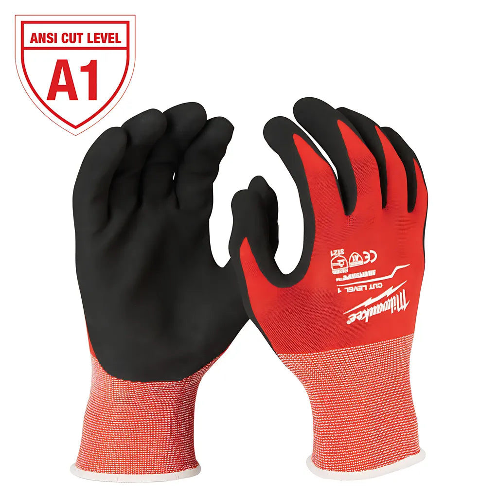 Cut Level 1 Nitrile Dipped Gloves - Xxl-Milwaukee-48-22-8904B-808