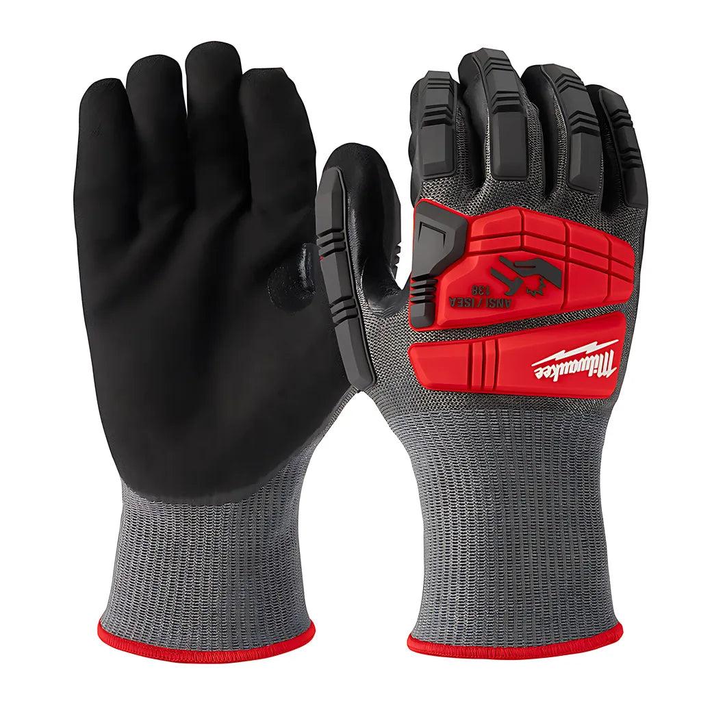 Cut Level 6 High-Dexterity Nitrile Dipped Gloves - S-Milwaukee-48-22-8984-983