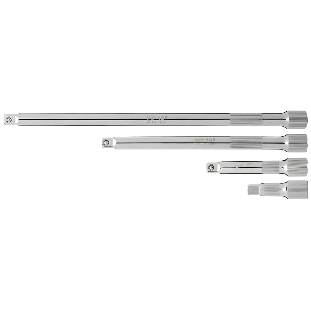 4Pc 1/2 Drive Extension Set-Milwaukee-48-22-9342-6186