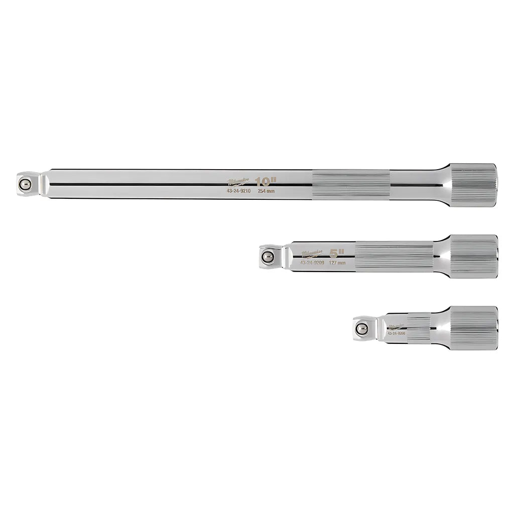 3Pc 1/2 Drive Wobble Extension Set-Milwaukee-48-22-9352-5960