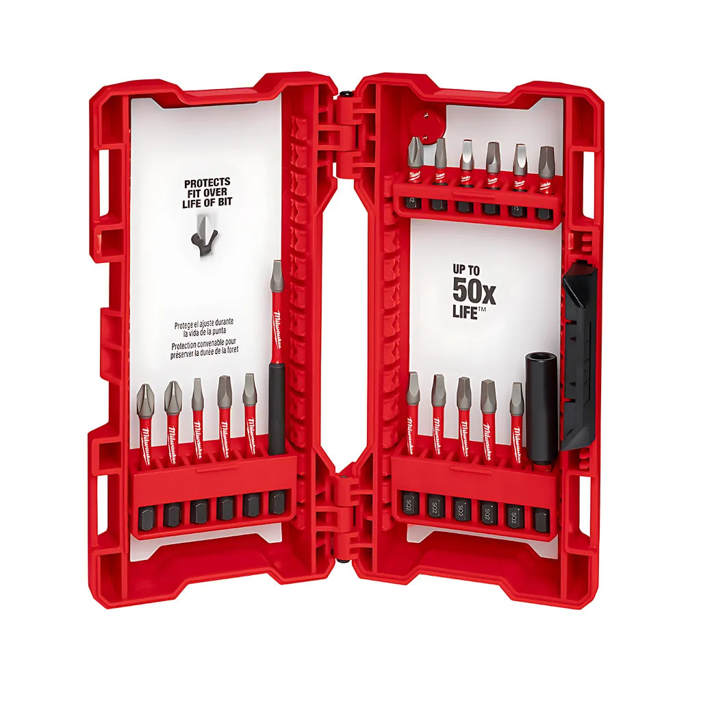 Shockwave 18-Piece Impact Drill And Drive Set-Milwaukee-48-32-4018-11065