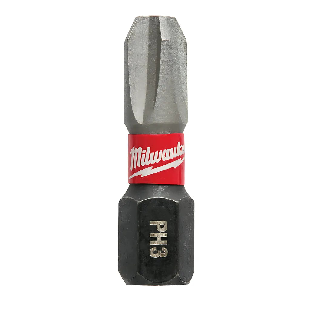 Shockwave Impact Phillips #3 Insert Bits 25Pk-Milwaukee-48-32-4113-11711