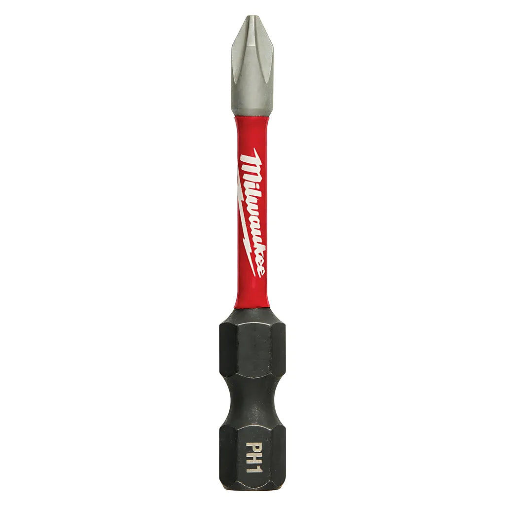 Shockwave 2 In. Impact Phillips #1 Power Bit 25Pk-Milwaukee-48-32-4160-11073
