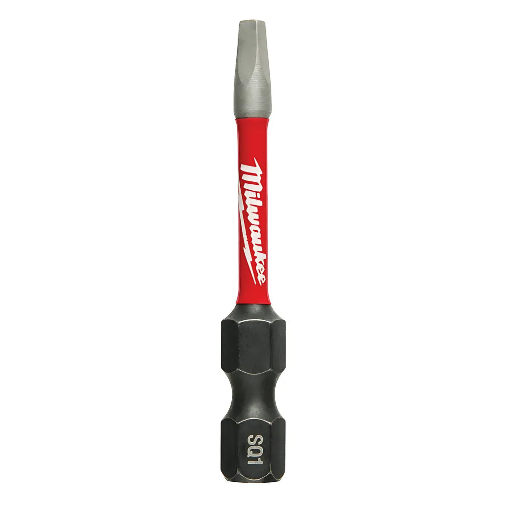 Shockwave 2 In. Impact Square Recess #1 Power Bits 25Pk-Milwaukee-48-32-4171-11099