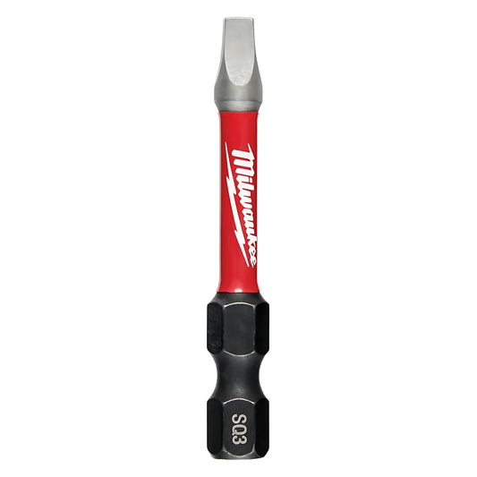 Shockwave™ 2 In. Impact Square Recess #3 Power Bits 25Pk-Milwaukee-48-32-4173-11107