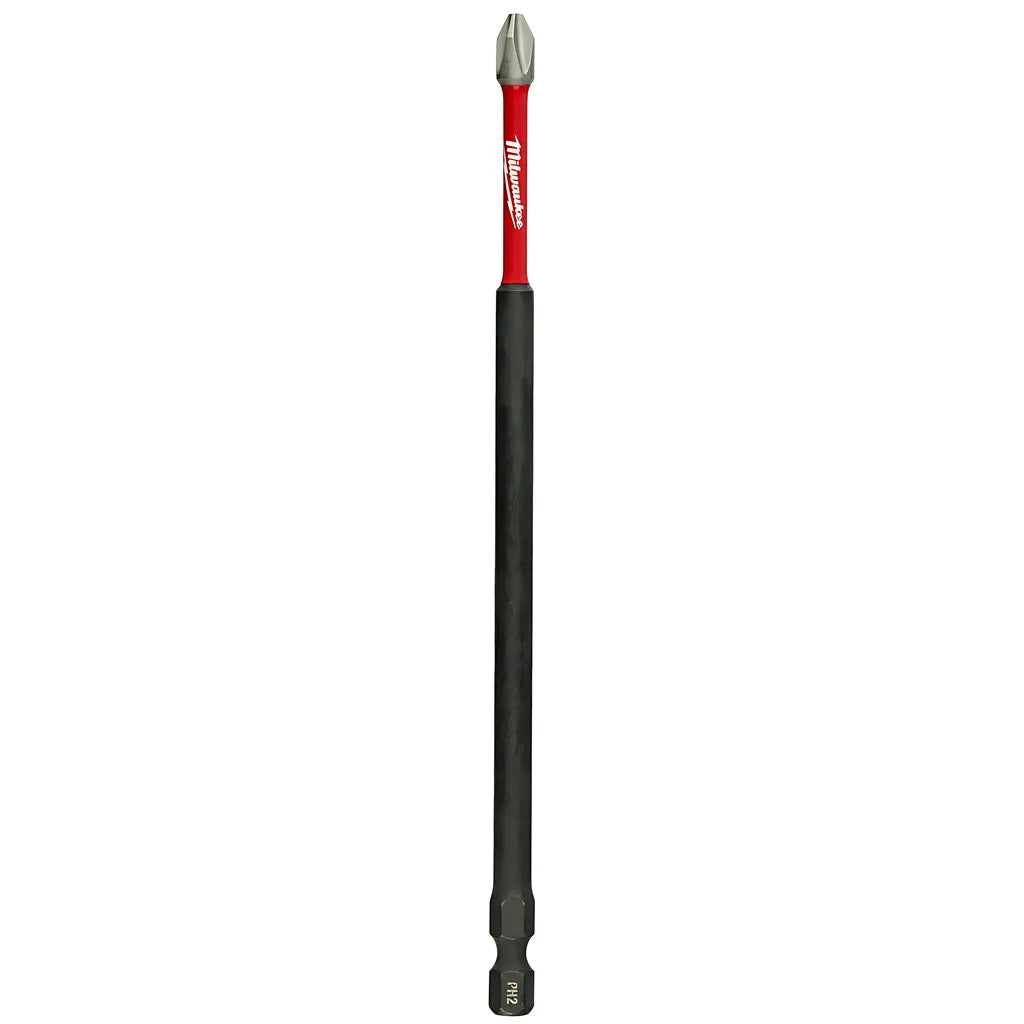 Shockwave 6 In. Impact Phillips #2 Power Bits 10Pk-Milwaukee-48-32-4207-11245