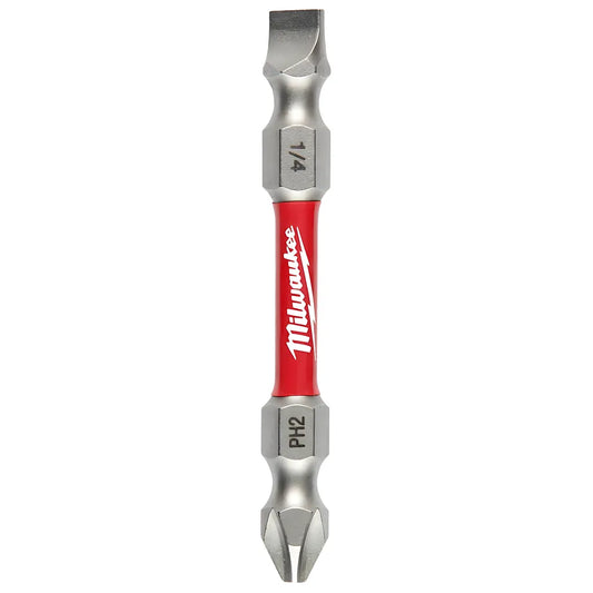Shockwave™ Impact Phillips #2 / Slotted 1/4 In. Double Ended Bit-Milwaukee-48-32-4310-11700