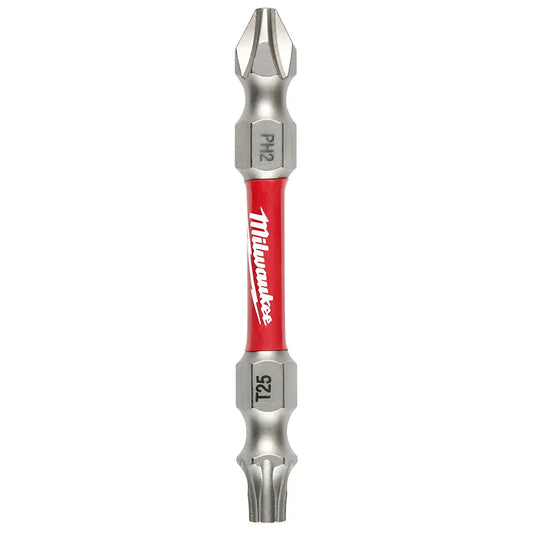 Shockwave™ Impact Phillips #2 / Torx® T25 Double Ended Bit-Milwaukee-48-32-4312-11705