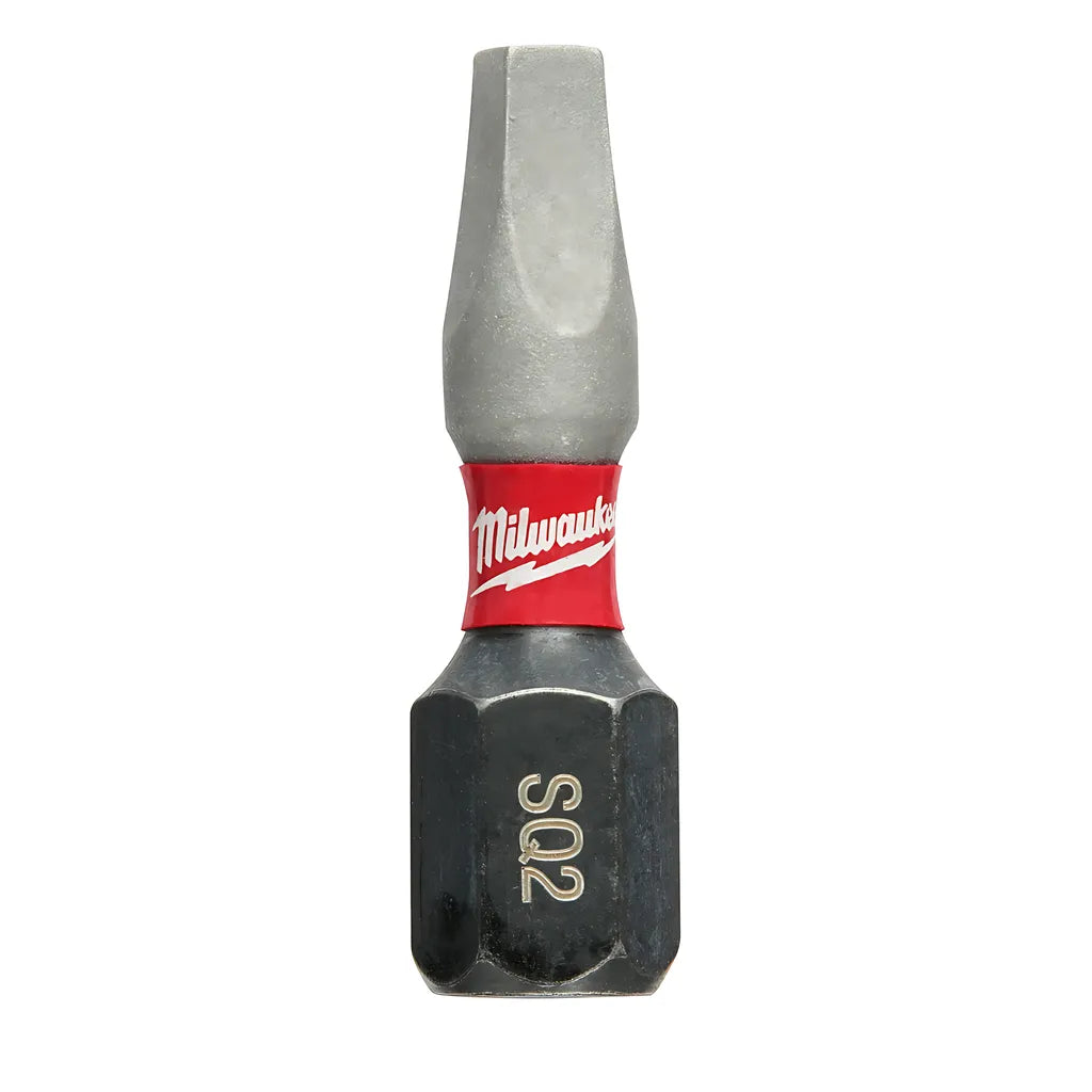 Shockwave Impact Square Recess #2 Insert Bits-Milwaukee-48-32-4422-11732