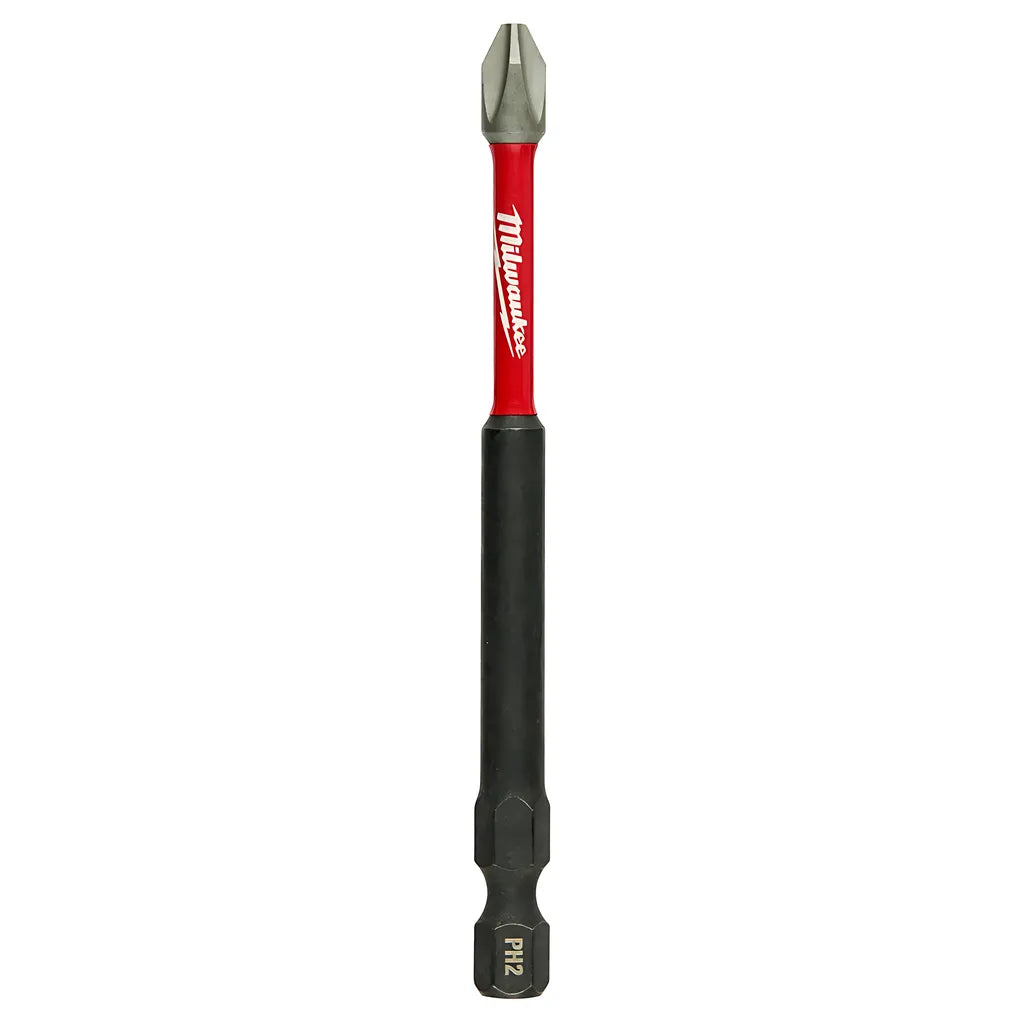 Shockwave 3-1/2 In. Impact Phillips #2 Power Bits 5Pk-Milwaukee-48-32-4564-11199