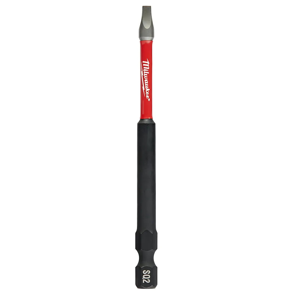 Shockwave 5-Piece 3-1/2 In. Impact Square Recess #2 Power Bits-Milwaukee-48-32-4574-11240