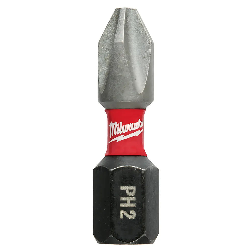 Shockwave Impact Phillips #2 Insert Bits 5Pk-Milwaukee-48-32-4601-11709