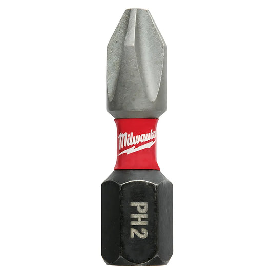Shockwave™ Impact Phillips #2 Insert Bits 5Pk-Milwaukee-48-32-4601-11709