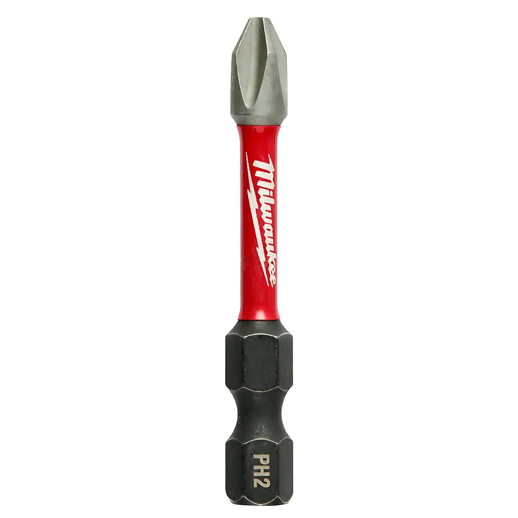 Shockwave 2 In. Impact Phillips #2 Power Bits 5Pk-Milwaukee-48-32-4602-11078